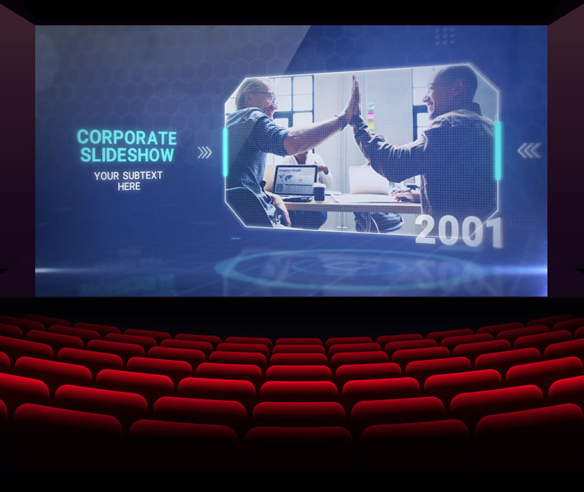 企业介绍模板科技感时间线宣传片头 Corporate Business Template-AE模板