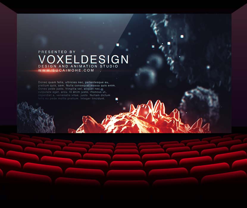 AE模板-医疗生物微观景象细胞病毒感染文字标题开场动画 The Bacteria Infection Opener-Lo