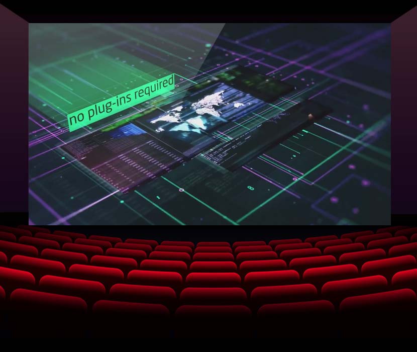 AE模板-未来数据虚拟科技感图文展示介绍 Sci-Fi Elements Slideshow