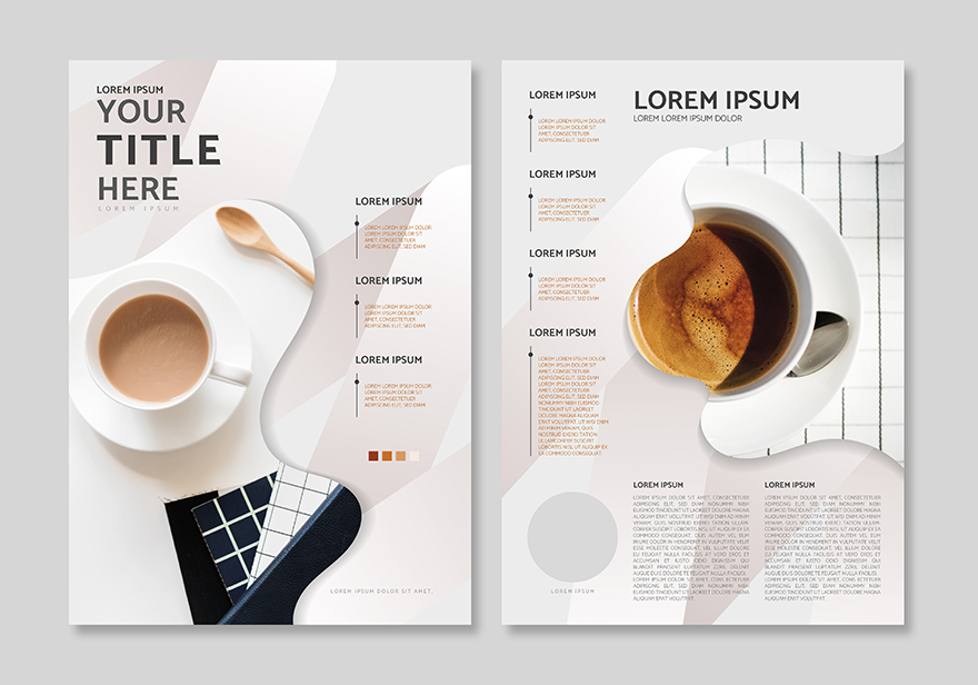 杂志版面模板magazine-layout-template源文件[eps】