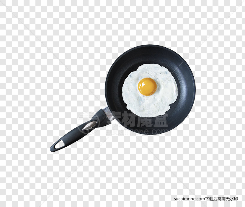 Fried-Egg-Pan  煎蛋锅 和荷包蛋免抠png元素