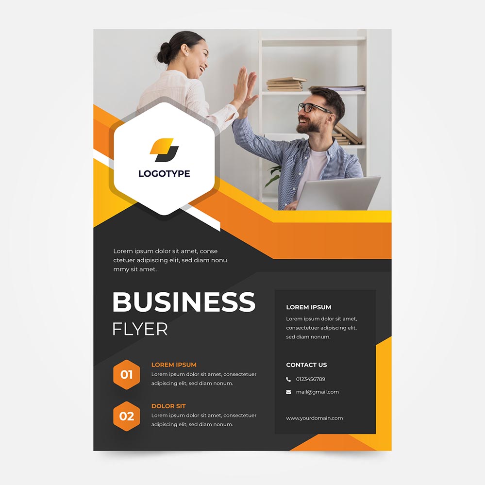 国外欧美公司业务传单页模板team-pla<x>yers-company-business-flyer-template（不含招聘）