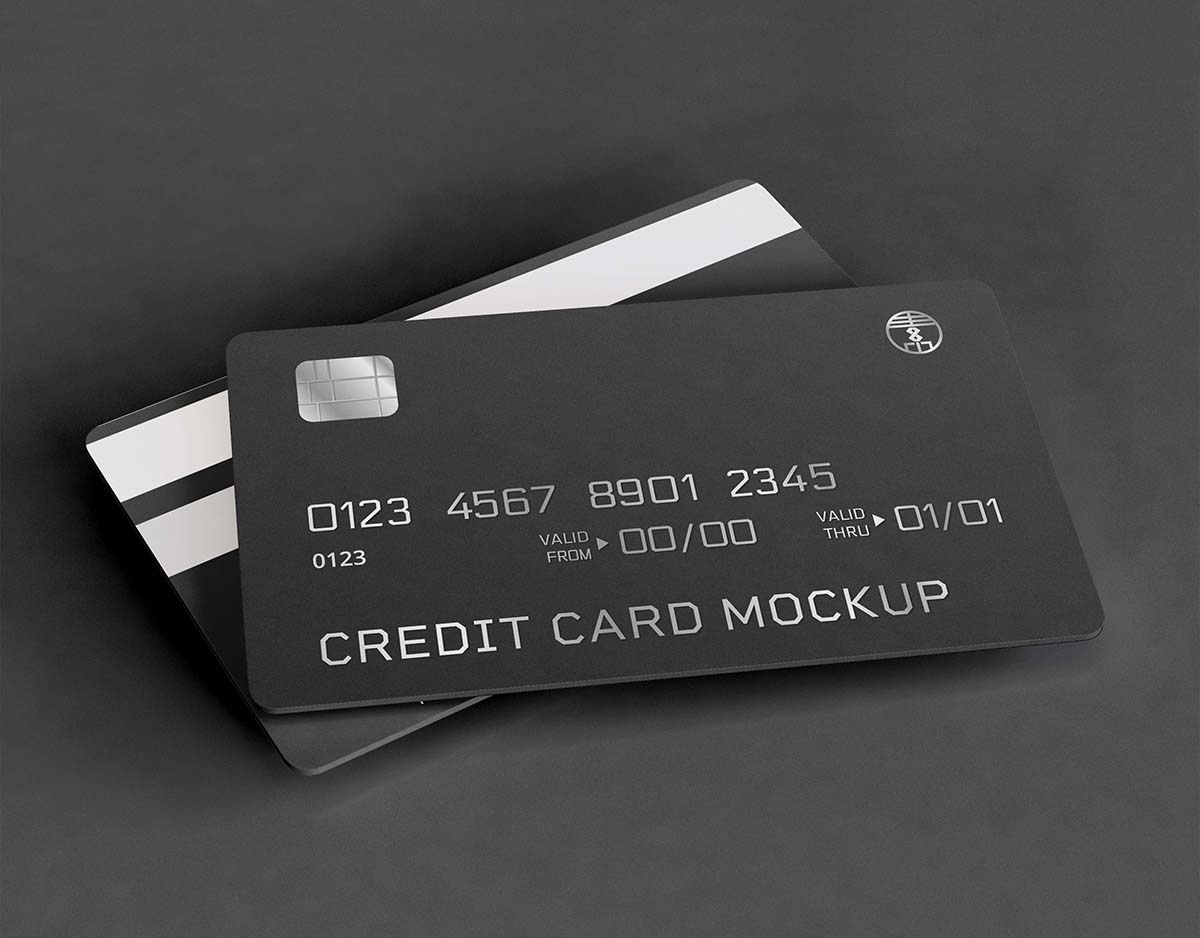信用卡样机Psd源文件credit-cards-mockup