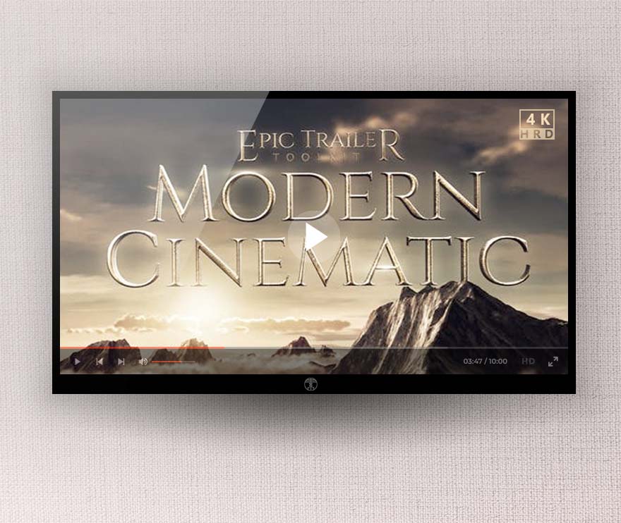 AE模板-史诗震撼大气文字标题电影预告片自定义创建工具包 Epic Trailer Toolkit – Modern Cinematic