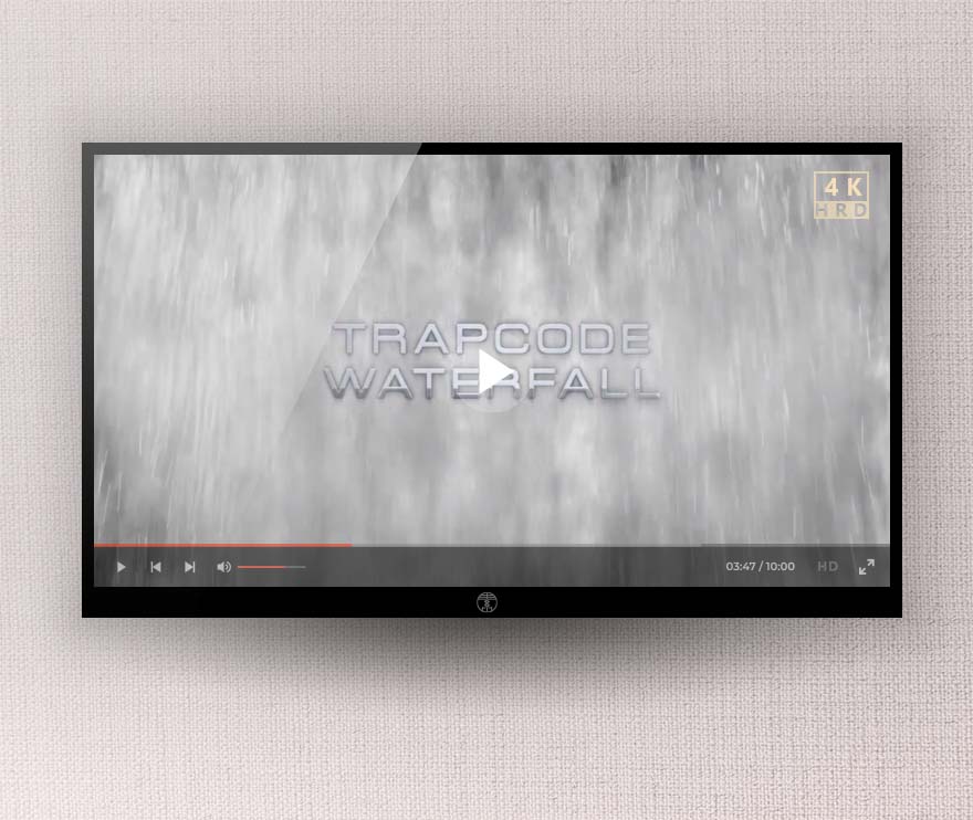 AE模板-5组水流瀑布飞溅喷洒流体特效动画