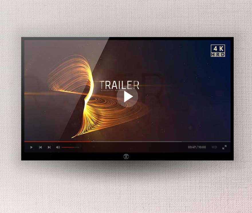 AE模板-大气史诗粒子线条动画文字标题开场 Trailer Lines ti<x>tles