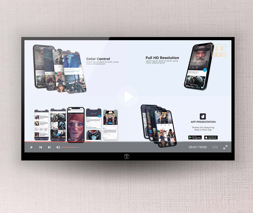 AE模板-三维手机APP应用介绍展示介绍宣传动画2.0