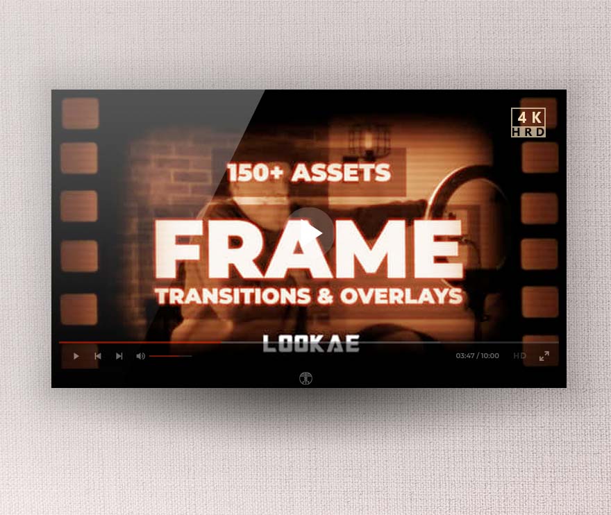 PR预设-150种复古泛黄胶片怀旧视觉动画和转场 Premiere Pro fr<x>ame