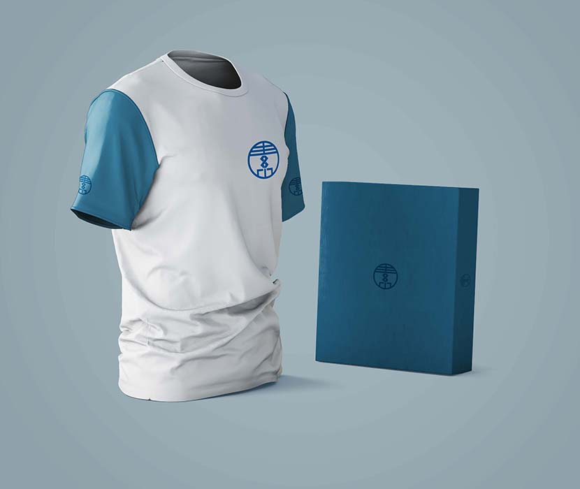 蓝色运动品牌装样机PSD源文件sports-shirt-mockup-with-brand-logo