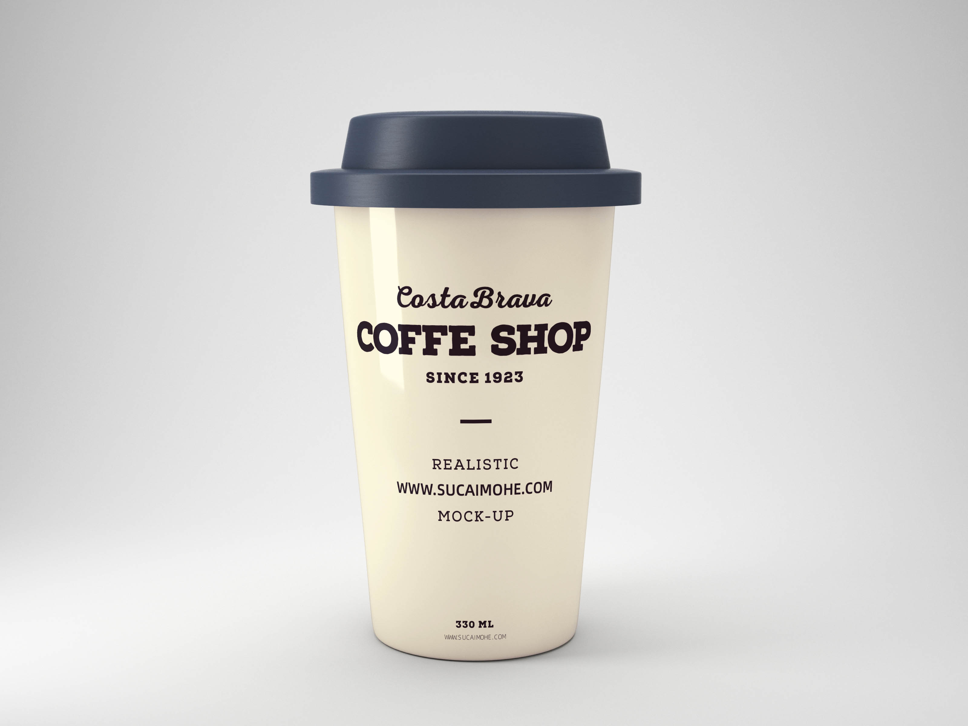 奶茶咖啡杯样机PSD源文件