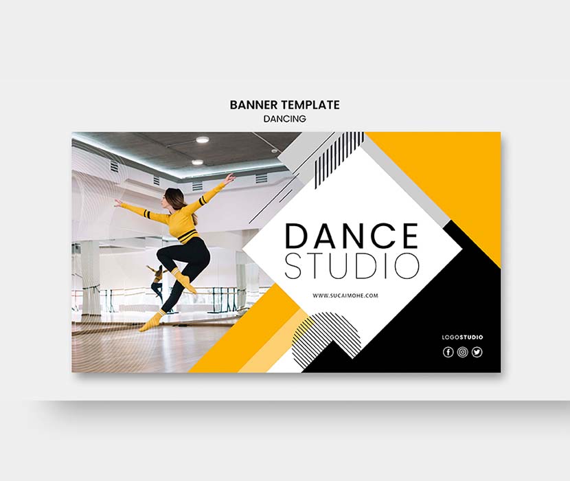 舞蹈瑜伽工作室网站官网登录页dance-studio-landing-page