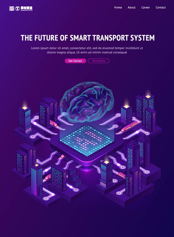 未来智能交通系统网站首页