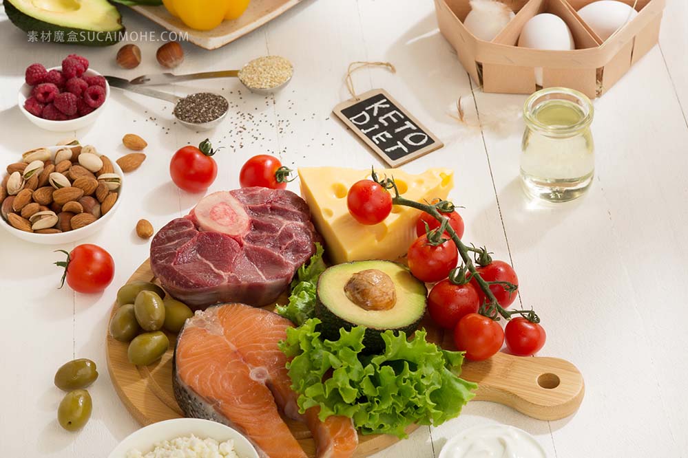 生酮低碳水化合物减肥食品的选择ketogenic-low-carbs-diet-food-selection