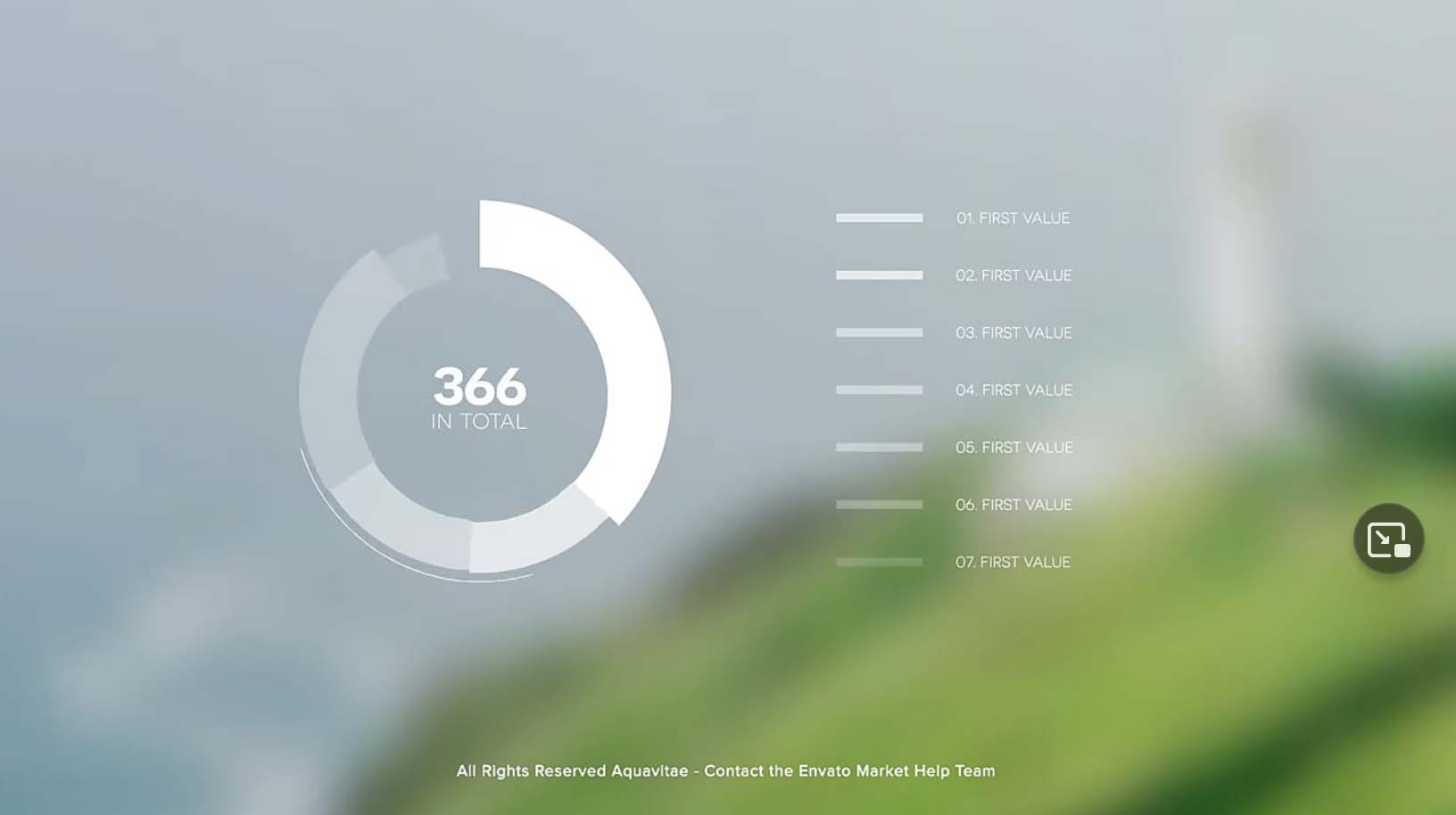 AE模板-29种信息数据饼图进度读取图表动画 Infographic Pie Charts