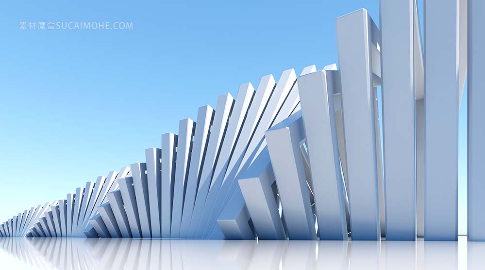 几何建筑空间高清大图
