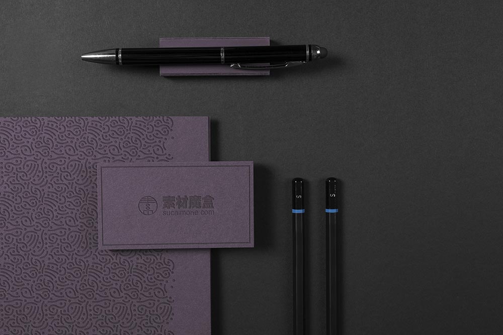 高端简洁标志VIS文具样机PSD有文件