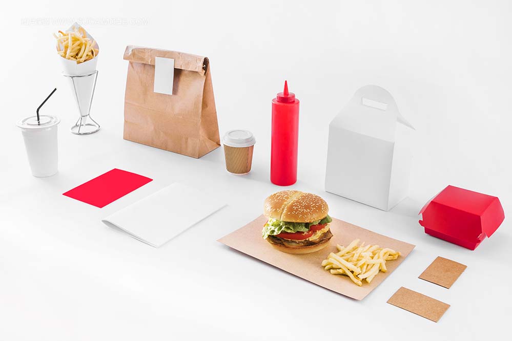 西餐空白包装样品高清大图