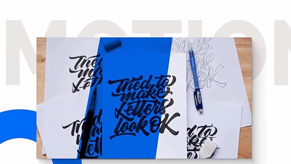 AE模板-个人简历作品展示信息包装动画 TheWay – Portfolio & Resume