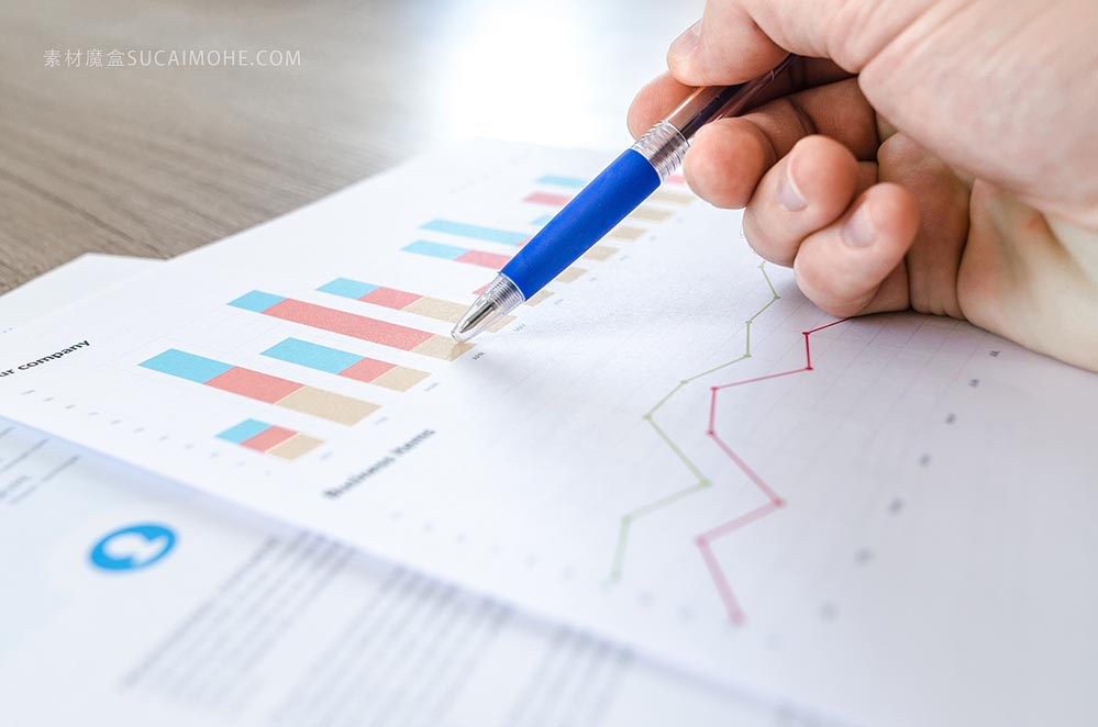 chart-close-up-data-desk-桌 业绩 指标 财务 笔 商务 工作 白领