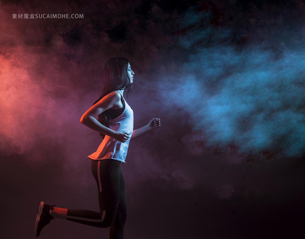 running-运行 体育 竞赛 运动员 大厅 速度 身体素质 女人 高清大图 彩色