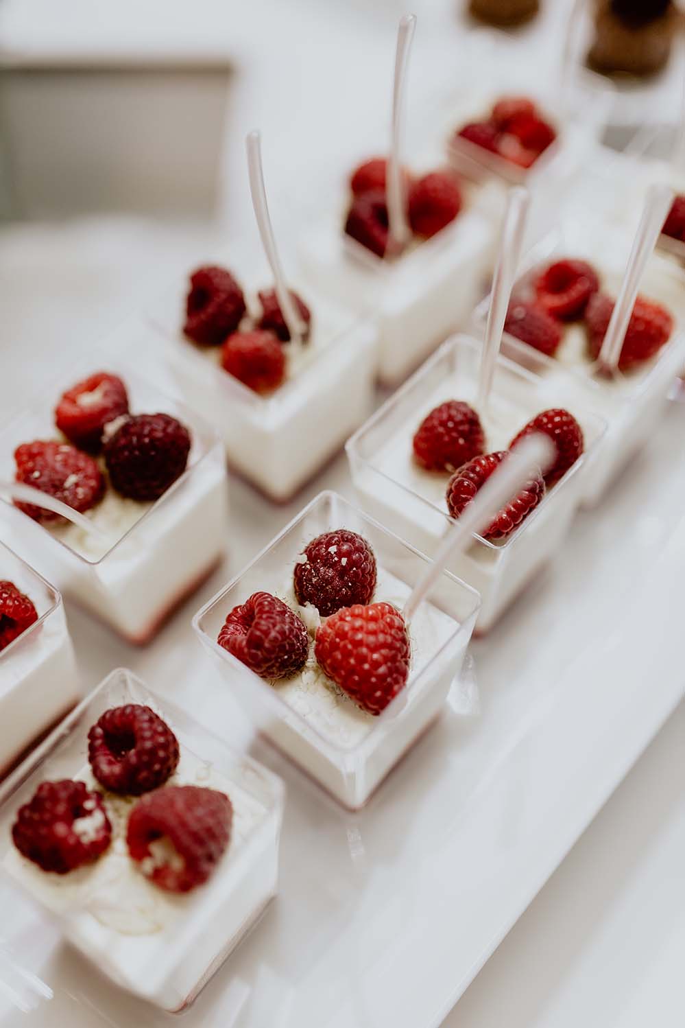 覆盆子芝士蛋糕甜点raspberry-cheesecake-desserts