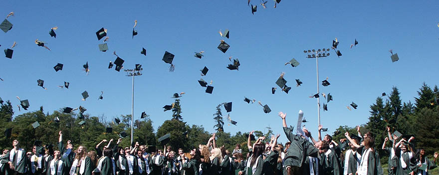 graduation-毕业 青少年 高中 学生 研究生 高级文凭 成功 成就 帽 教育