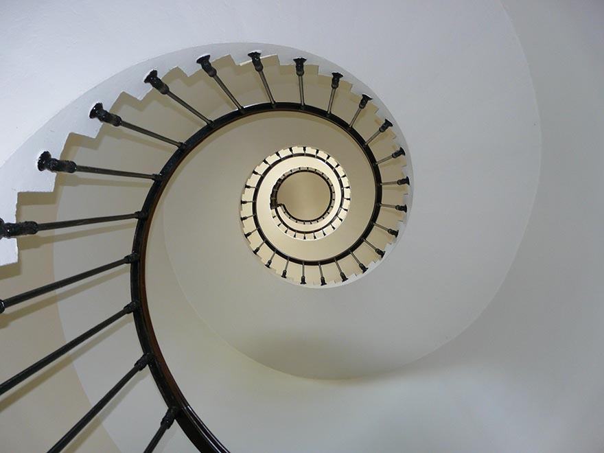 staircase-楼梯 蜗牛 灯塔 结构 注册 楼上