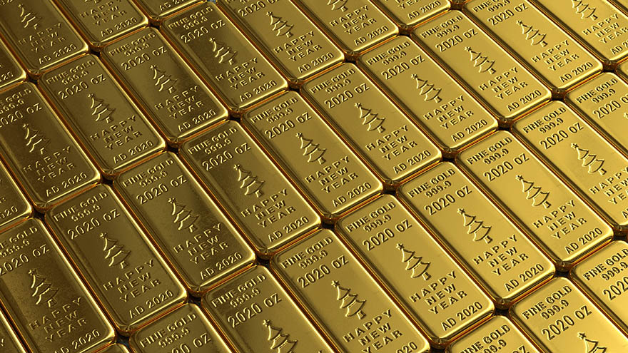 金条 壁纸 黄金 金 财富 财经 投资 2020 新年快乐 富