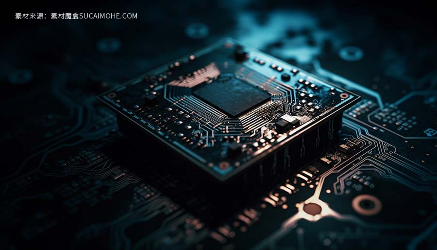 电脑芯片深色背景，文字为intel-it