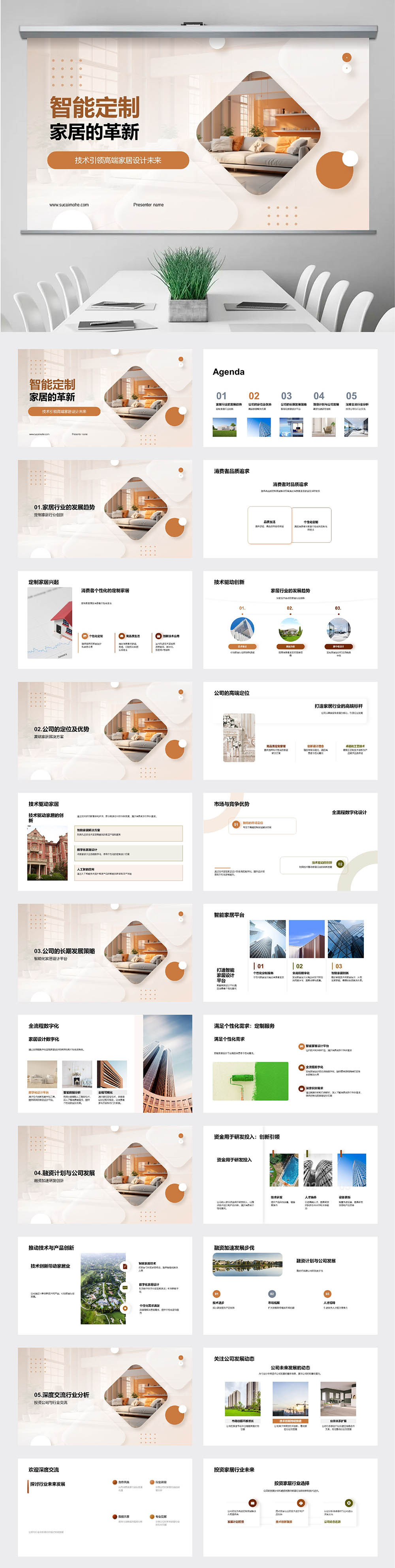 技术引领高端家居设计未来PPT