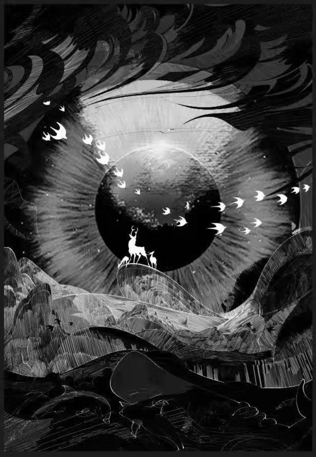 黄海最近操刀的两幅海报，绝了！(图4)