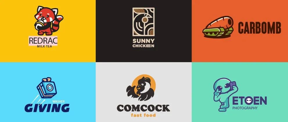 五个案例教会你怎么做卡通 LOGO