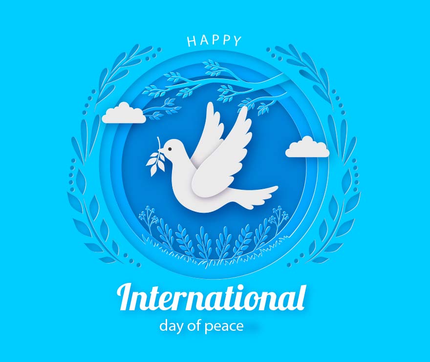 国际和平日和平背景纸风格矢量源文件international-day-peace-background-paper-st<x>yle