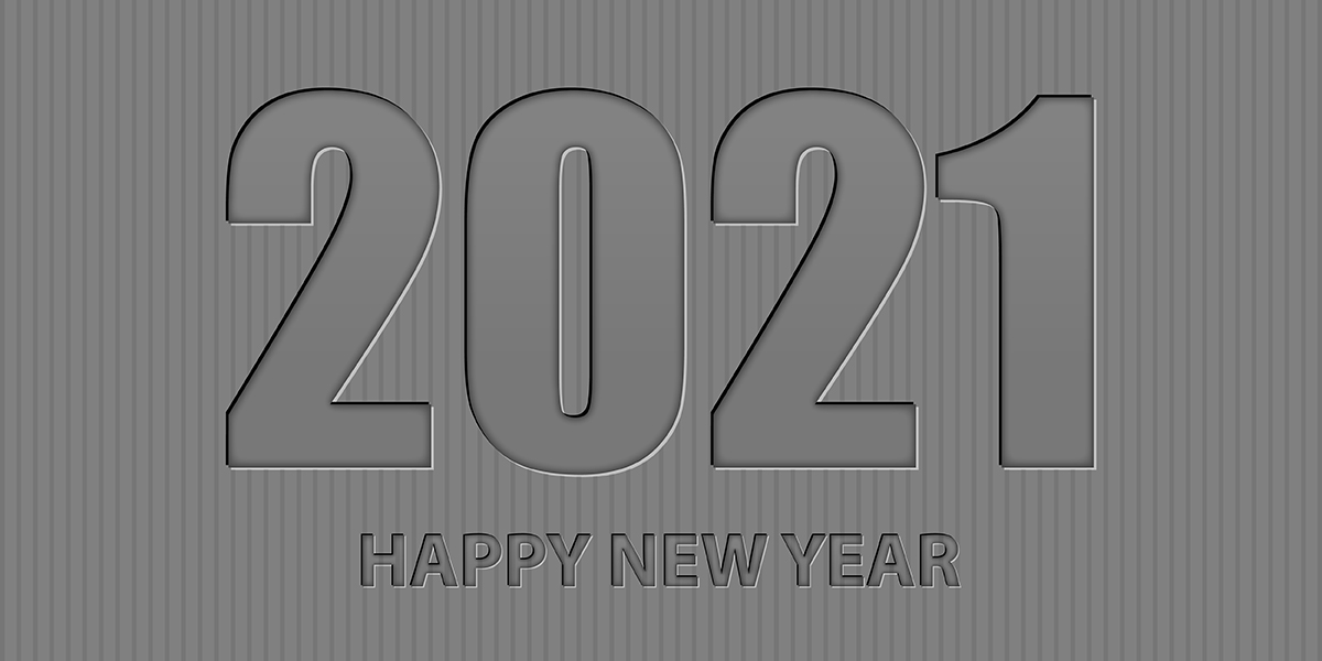 新年快乐简约背景与凸版风格设计矢量happy-new-year-minimalistic-background-with-letterpress-st<x>yle-design