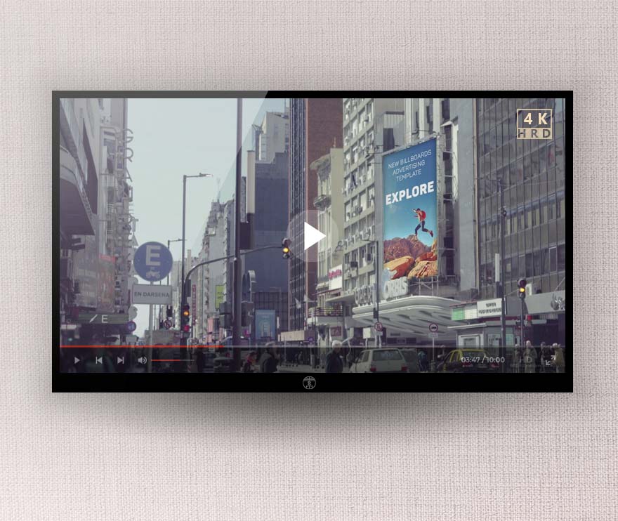 城市广告牌 After Effects 样机模板 Billboards City Mockup Pack